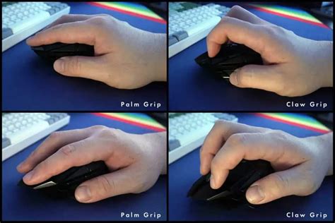 Grip style for magic mouse